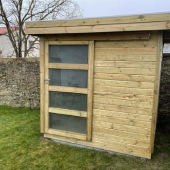 Abri de jardin en bois - Vintage